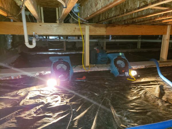 Crawlspace Water Removal in Mill Valley